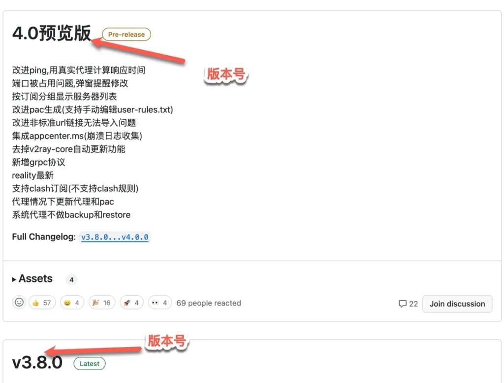 v2rayU dmg 安装包下载示意图